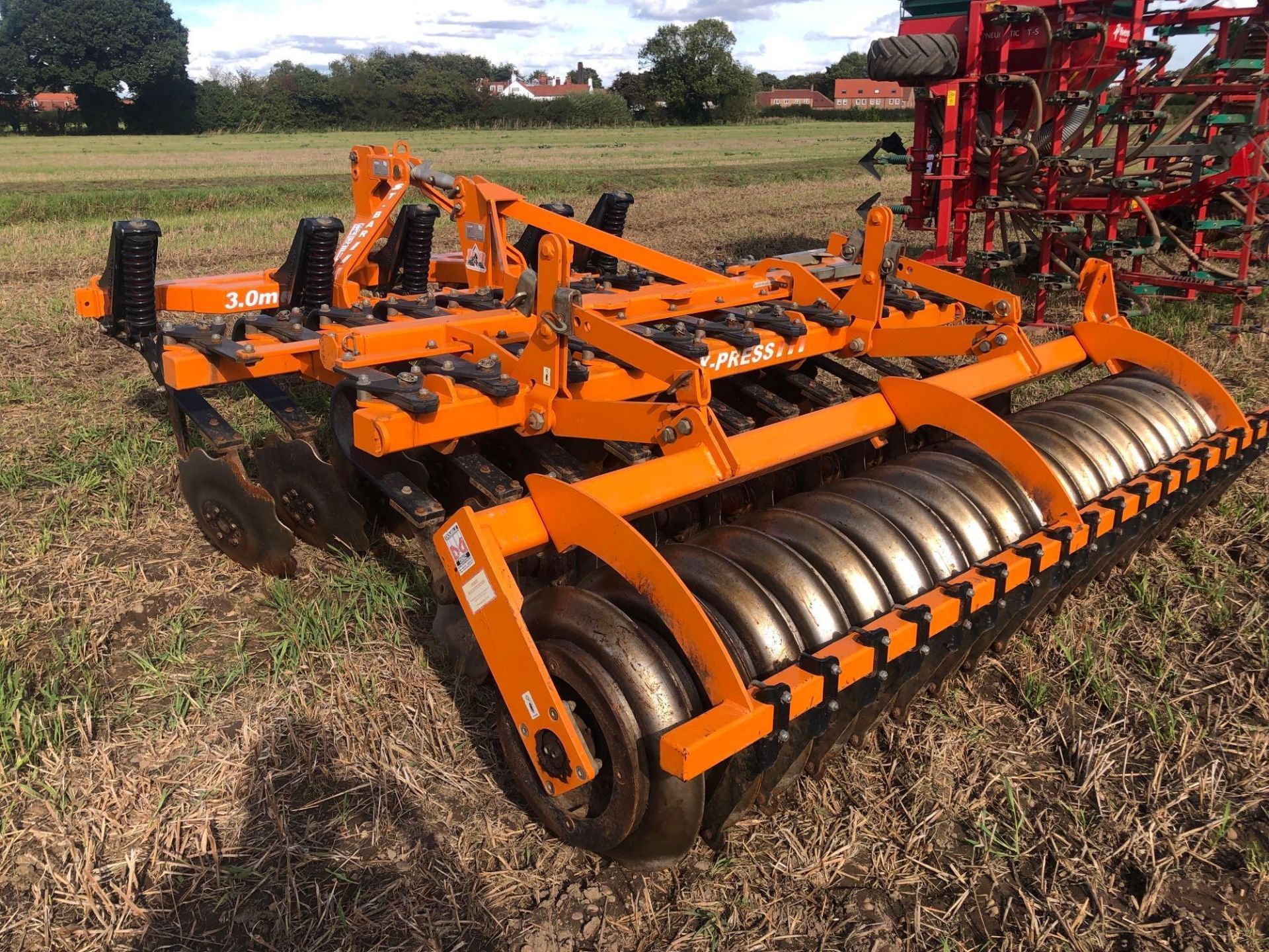 2008 Simba X-Press 3m with Simba ST bar, 2 rows of discs and DD light packer. X-Press Serial No: 180 - Image 15 of 15