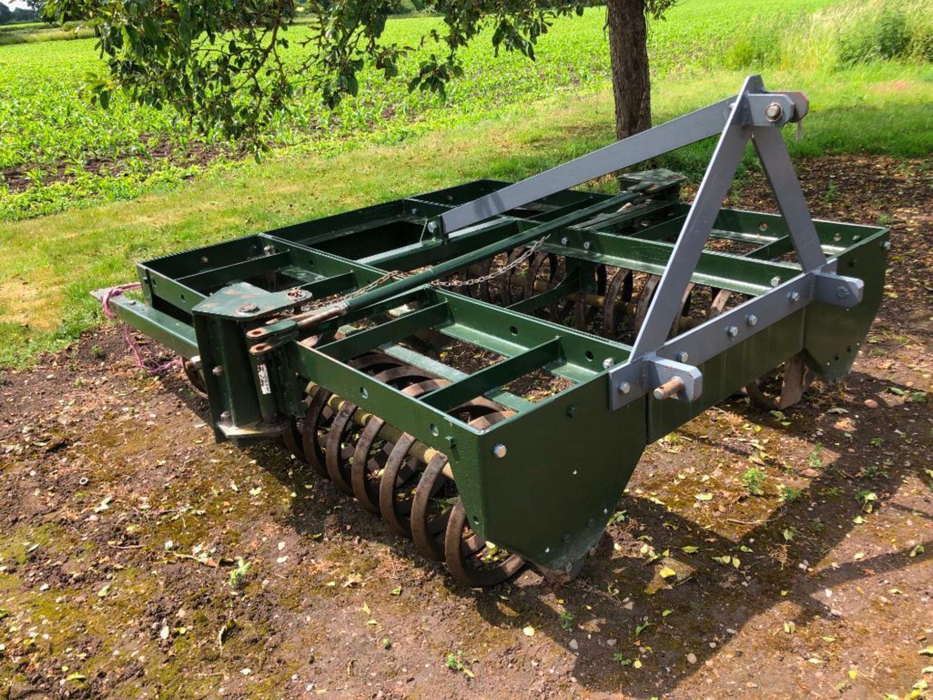 Flexicoil plough press suited to 5f plough (6ft 8in) with transport headstock. Serial No: RAB0000-F0 - Image 2 of 10