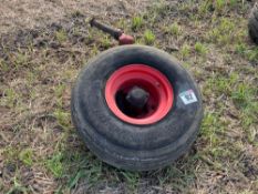 Single 8.50-12 transport wheel for Kverneland plough