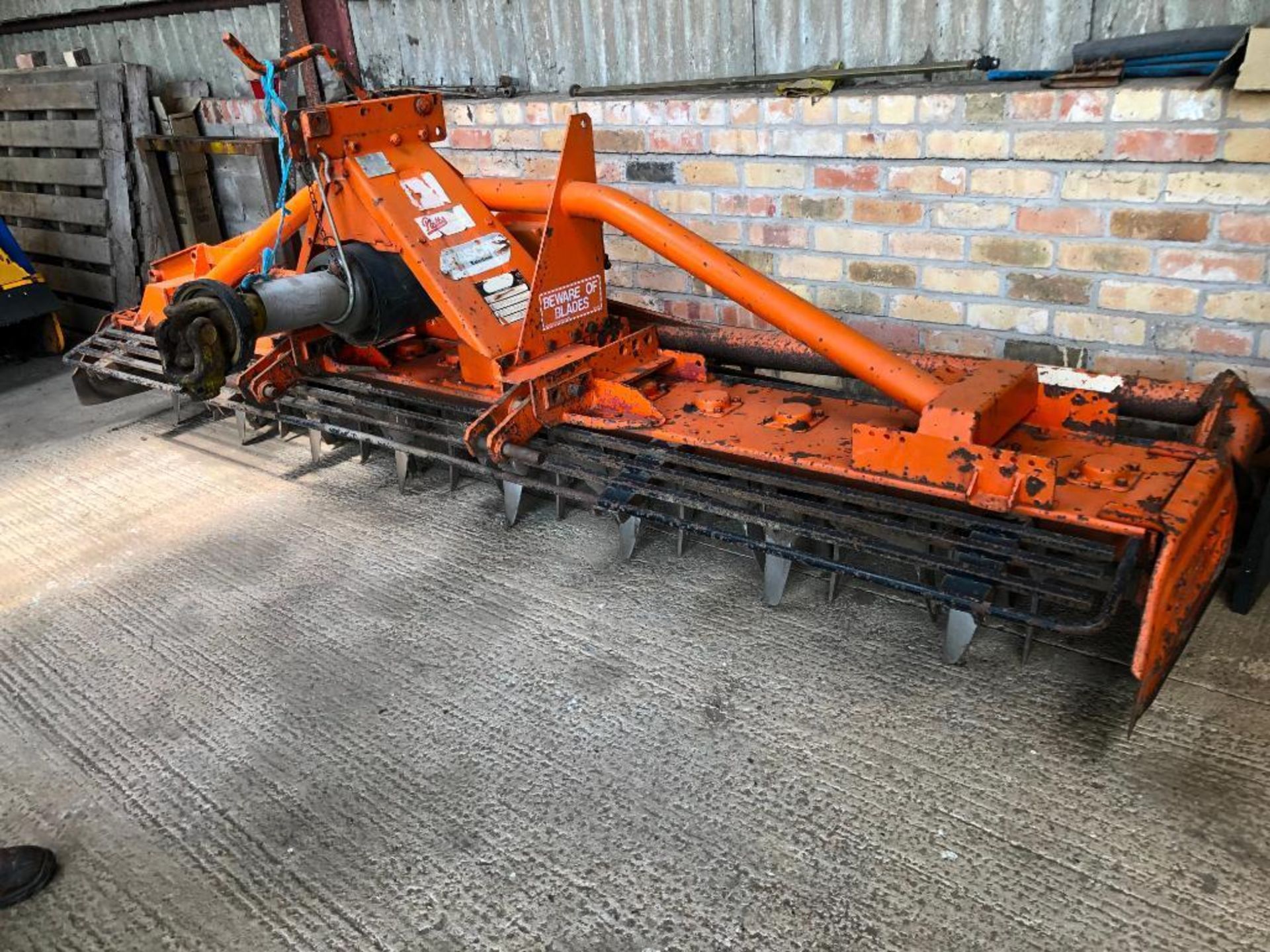 Maschio HM3500 3.5m power harrow with rear crumbler, PTO driven. Serial No: 2007021 NB: Manual in th - Image 5 of 12