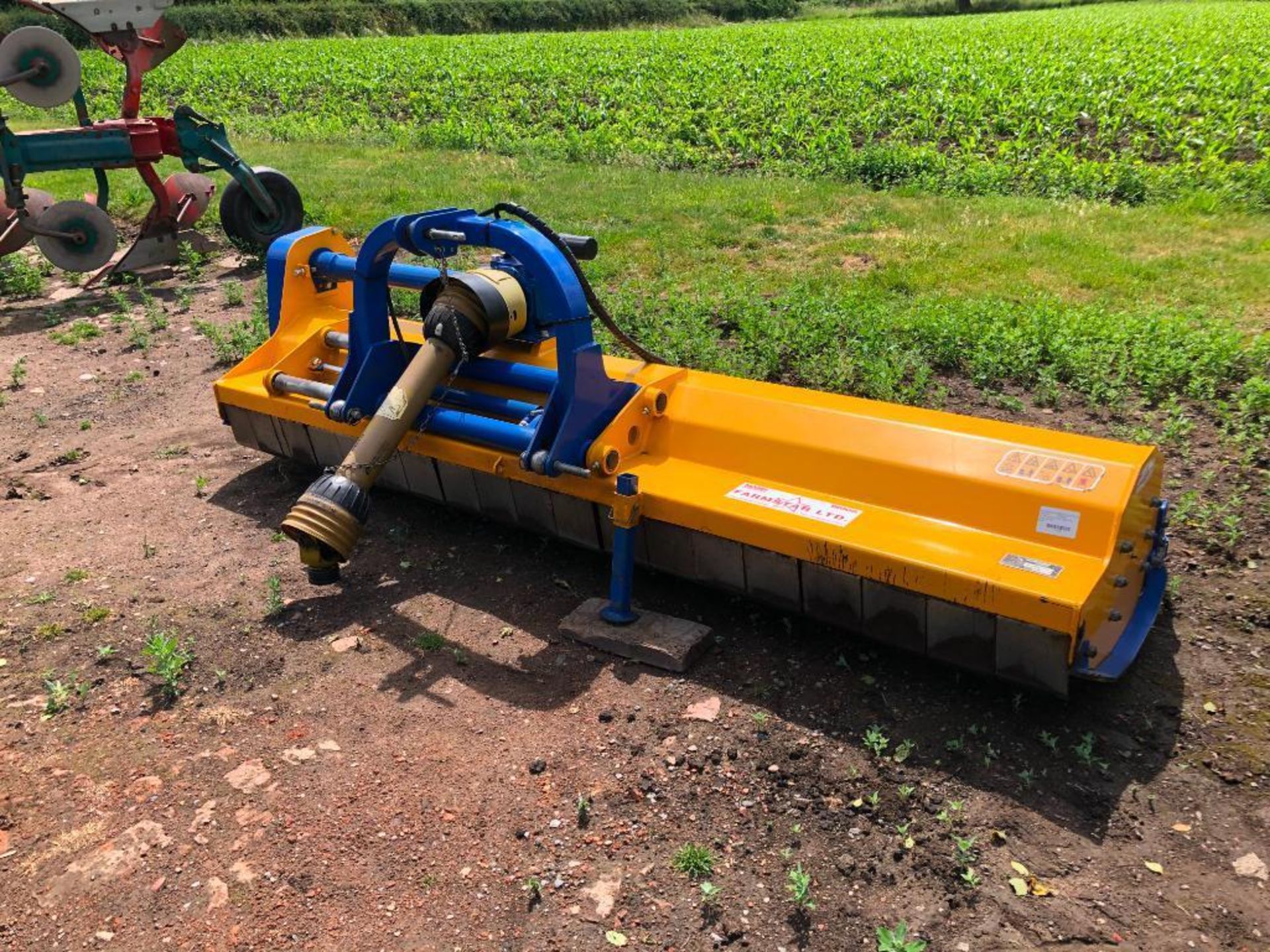 2016 Bomford Turner Turbomower 270 flail mower, hydraulic side shift, PTO driven. Serial No: B161346 - Image 9 of 14