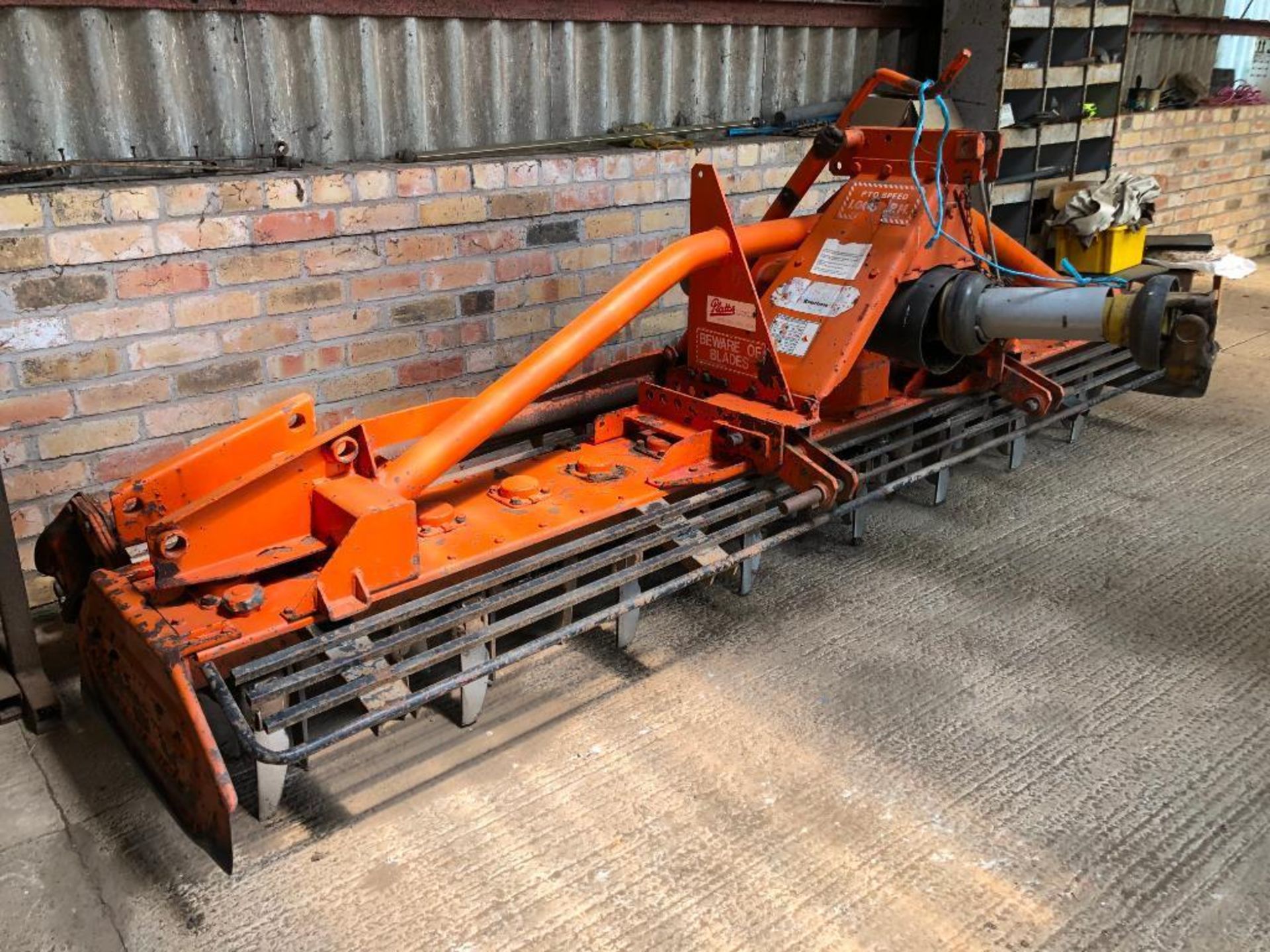Maschio HM3500 3.5m power harrow with rear crumbler, PTO driven. Serial No: 2007021 NB: Manual in th - Image 3 of 12