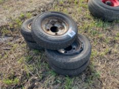 5No 145-10 wheels and tyres suited to Ifor Williams trailer