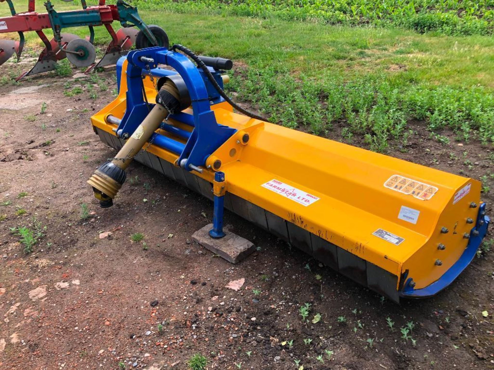 2016 Bomford Turner Turbomower 270 flail mower, hydraulic side shift, PTO driven. Serial No: B161346 - Image 8 of 14