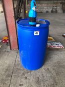 Ad blue drum and pump