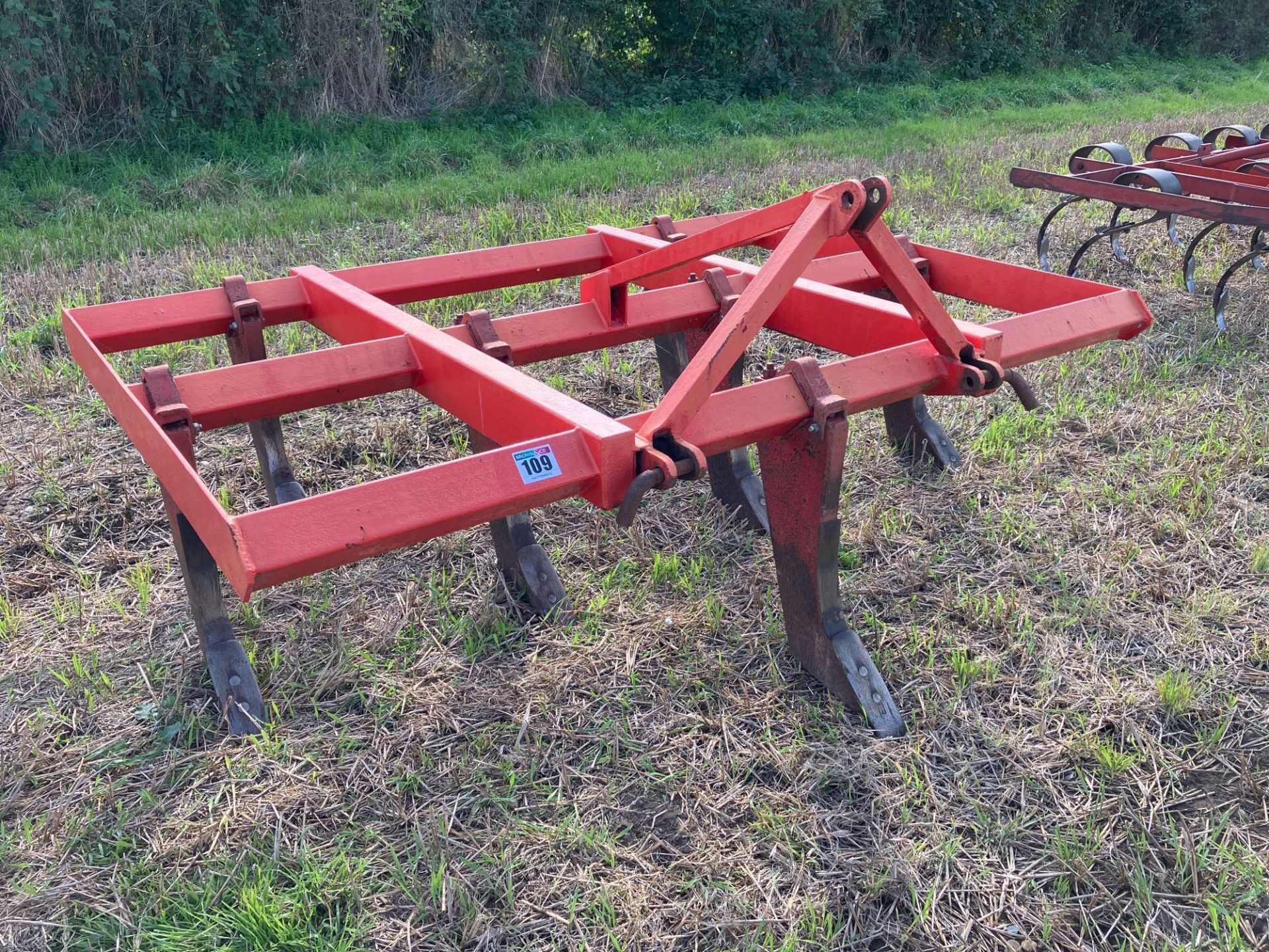 ACT 7 leg chisel plough 8ft, linkage mounted