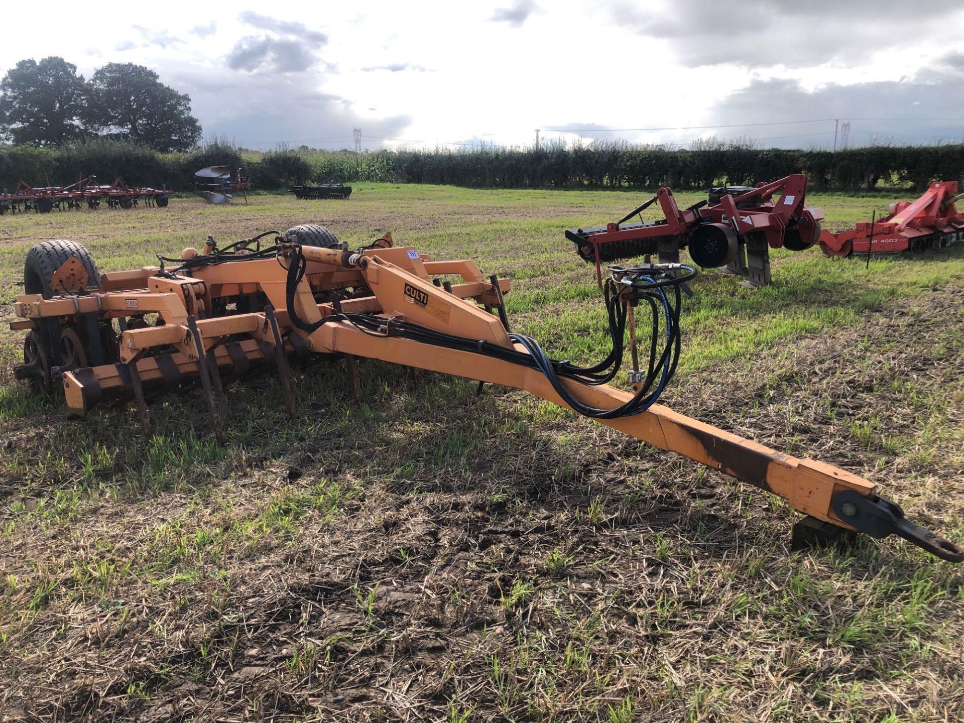 Simba Culti-Press 3.3m with leading tines, levelling boards, cast rings. Serial No: 84679038 NB: Man - Image 11 of 11