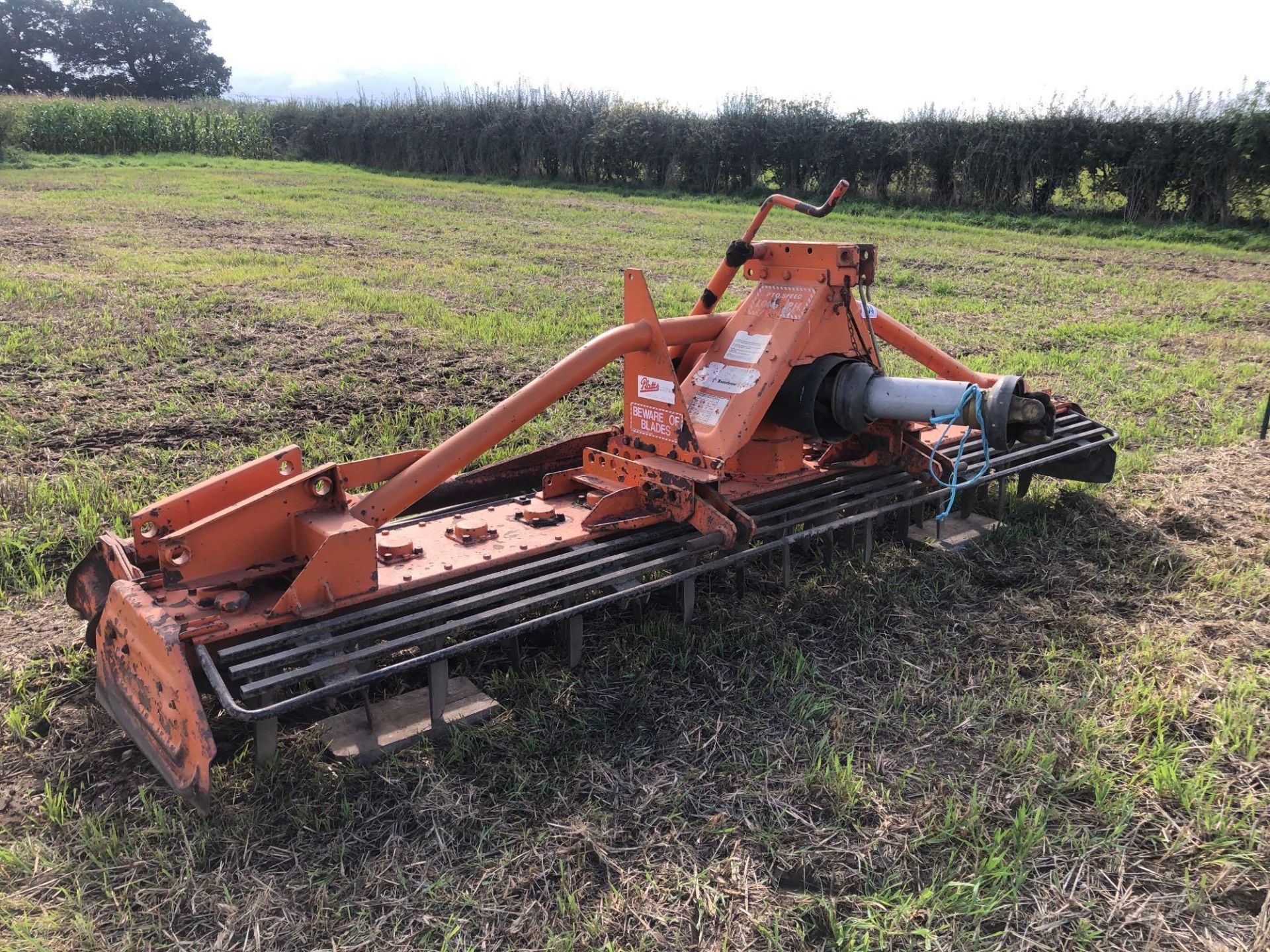 Maschio HM3500 3.5m power harrow with rear crumbler, PTO driven. Serial No: 2007021 NB: Manual in th - Image 10 of 12