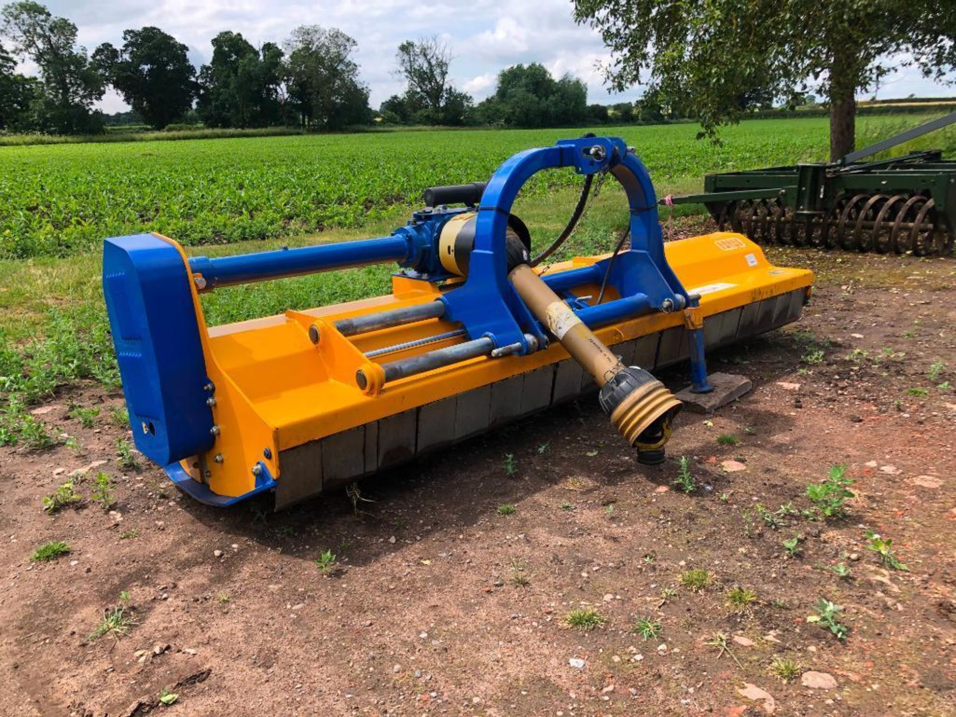 2016 Bomford Turner Turbomower 270 flail mower, hydraulic side shift, PTO driven. Serial No: B161346 - Image 13 of 14