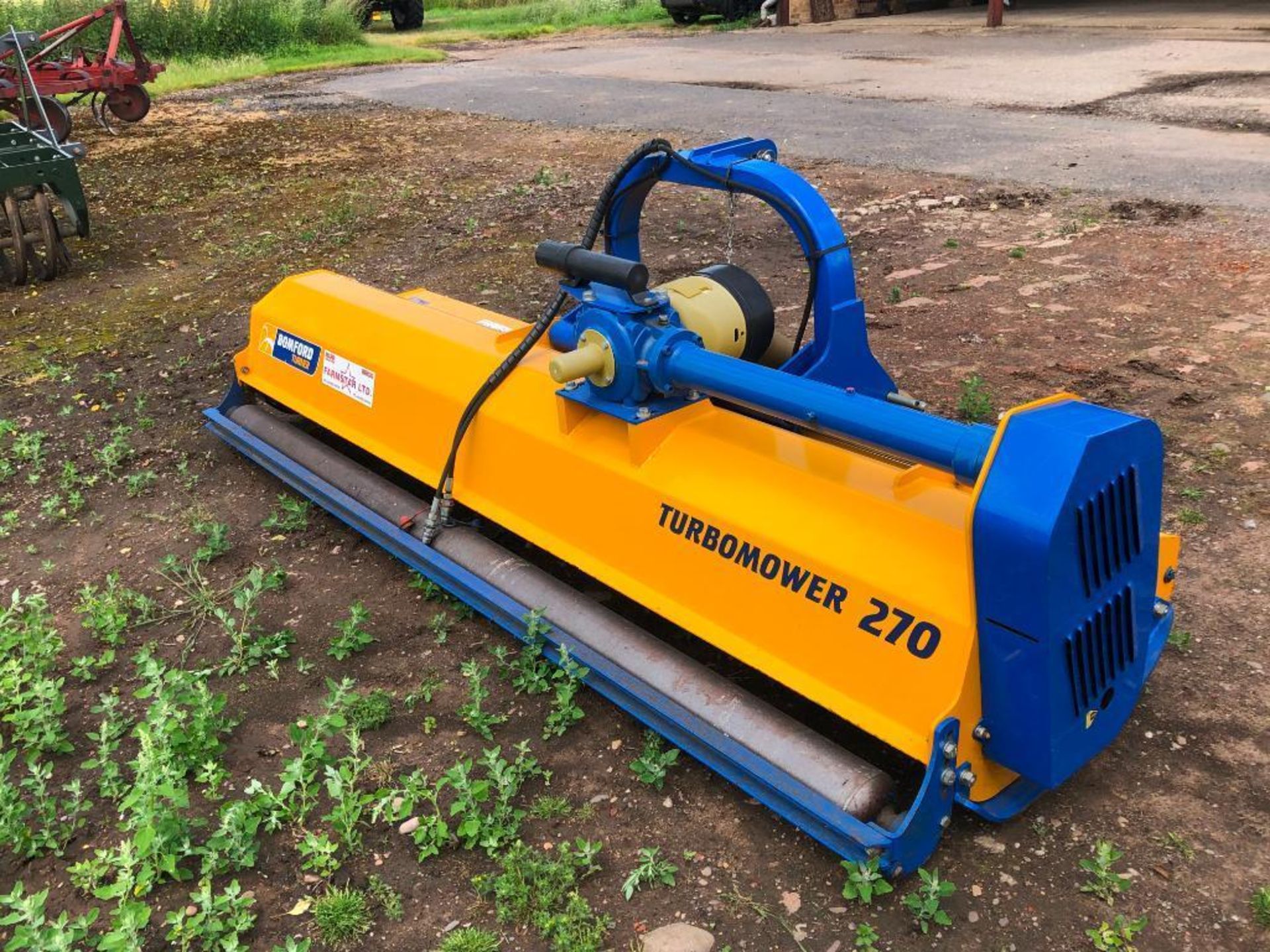 2016 Bomford Turner Turbomower 270 flail mower, hydraulic side shift, PTO driven. Serial No: B161346 - Image 4 of 14