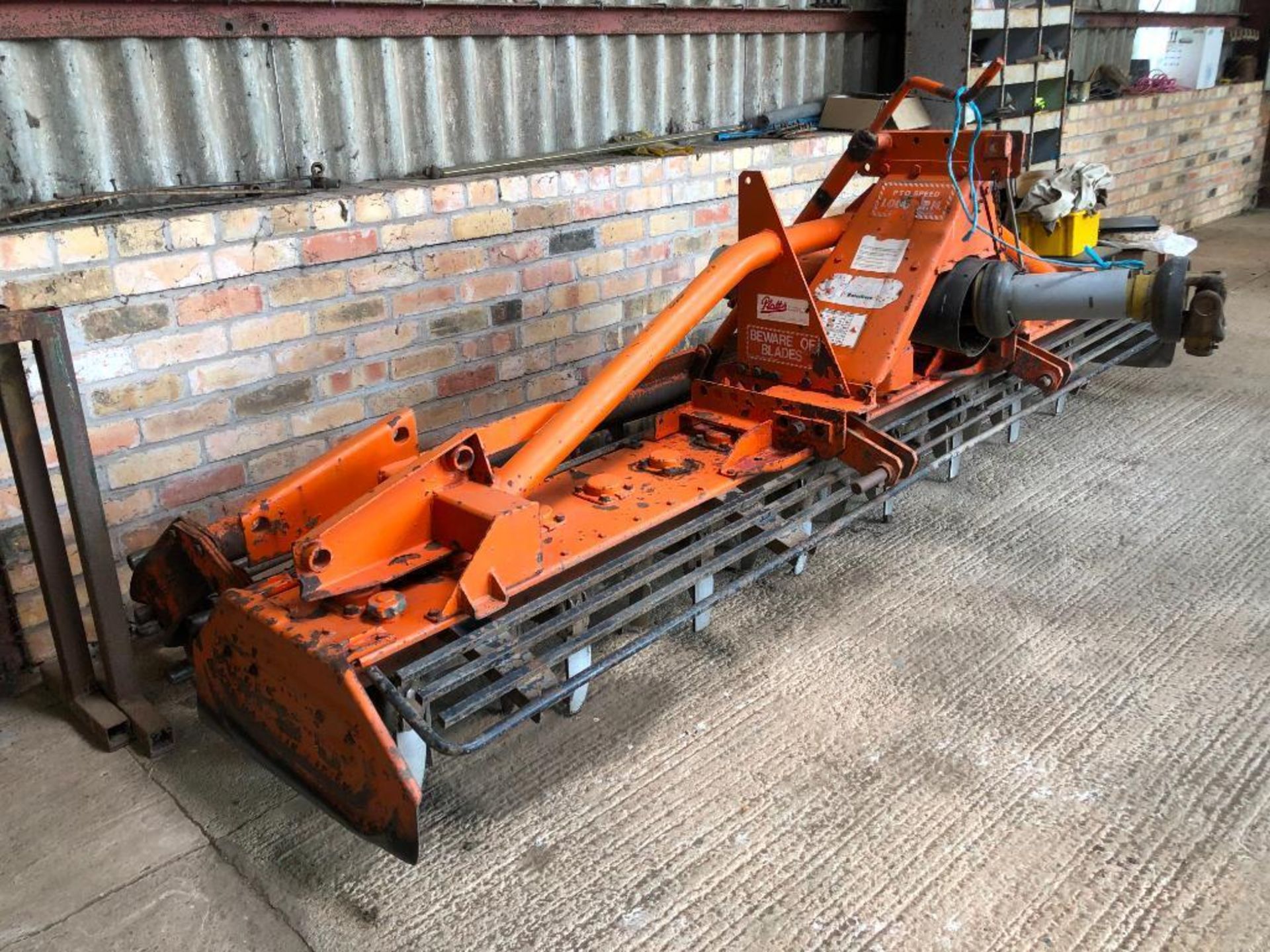 Maschio HM3500 3.5m power harrow with rear crumbler, PTO driven. Serial No: 2007021 NB: Manual in th - Image 9 of 12