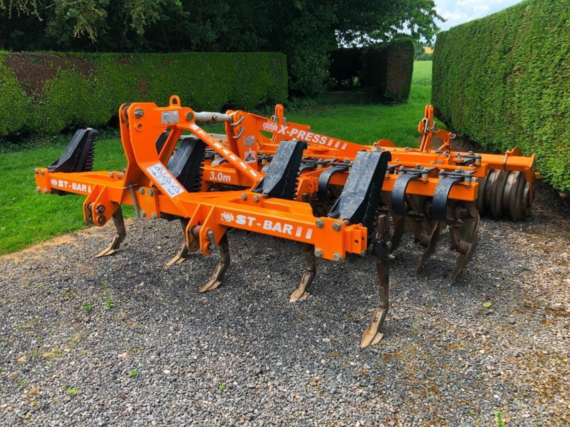 2008 Simba X-Press 3m with Simba ST bar, 2 rows of discs and DD light packer. X-Press Serial No: 180 - Image 10 of 15