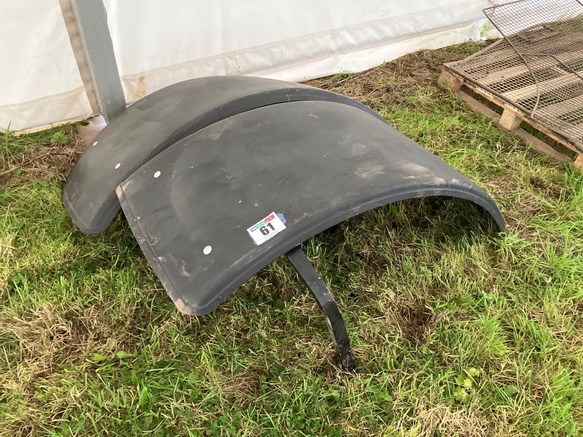 2No Massey Ferguson mudguards to fit 8000 series