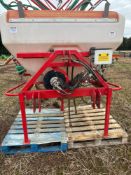 Techneat Avadex HR 15m applicator, linkage mounted. Manual & control box in the office.