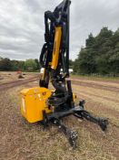 2019 McConnel PA7285T-VFR hedge cutter with 1.6m flail head, axle mounted, hydraulic roller, electri