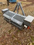 Front mounted wafer weight block with AGCO weights and front lights