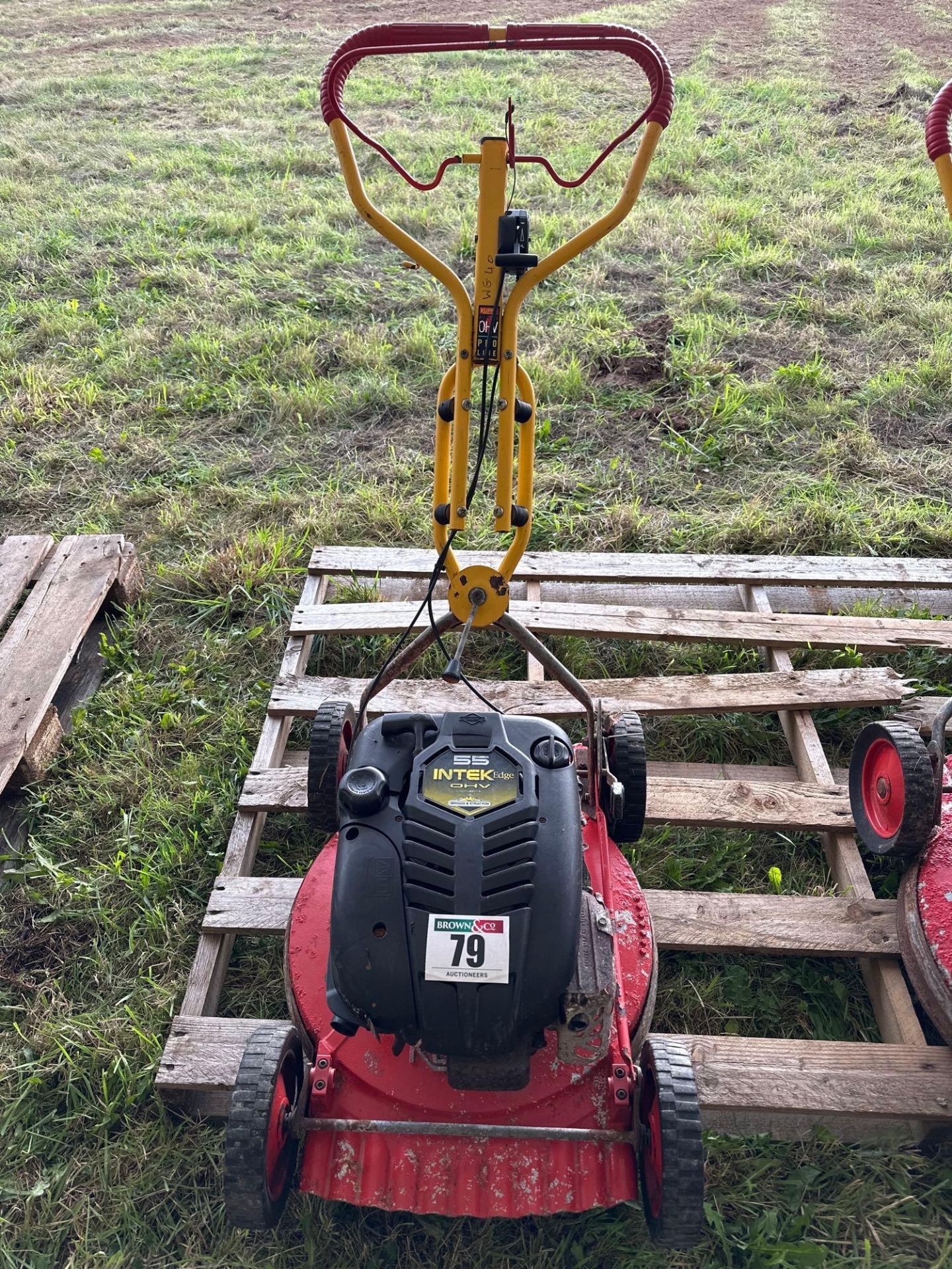 Pedestrian mower with Briggs & Stratton 55 Intex Edge OHV engine -  (Spares or repairs)