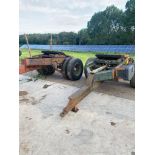 Dolly for articulated trailer