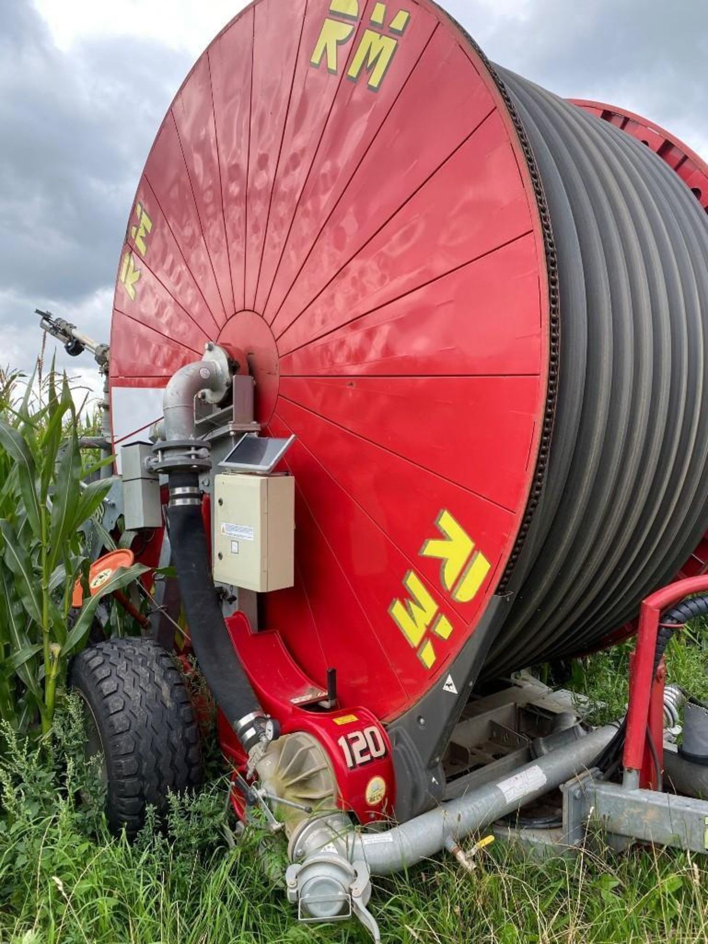 2018 RM 840XJ 120 Irrigator, twin axle with a rain gun - Image 3 of 4