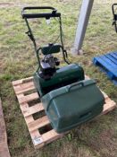 1996 Balmoral 20S pedestrian mower and roller. No VAT.