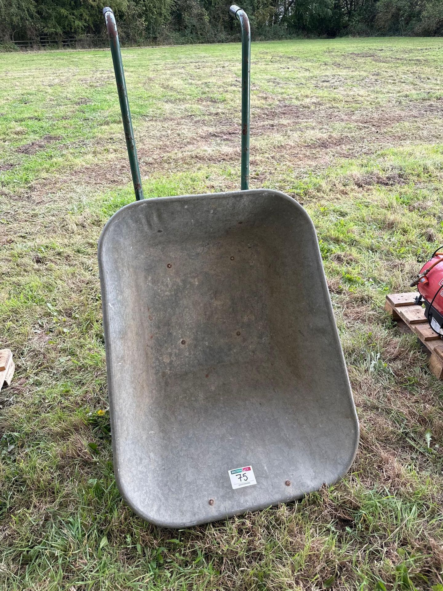 Wheel barrow, two wheel. No VAT