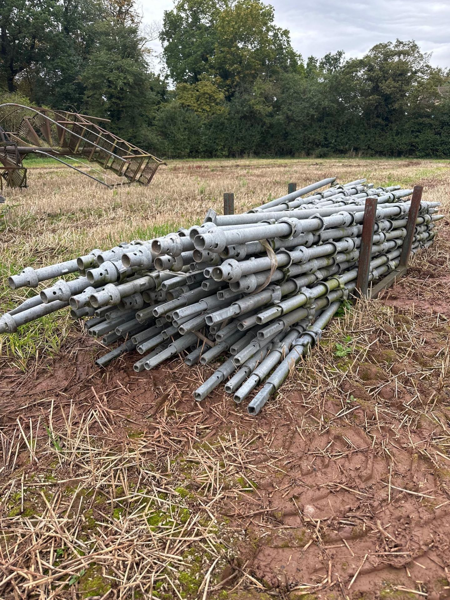 Quantity Galvanised scaffolding lengths - Image 2 of 2