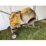 Winget 200t cement mixer with Lister Petter diesel engine. Serial No: T200PC0975