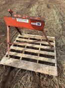The Wright Logger log bench. No VAT.