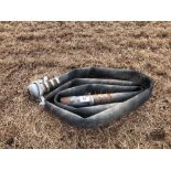 4" lay flat hose, various length