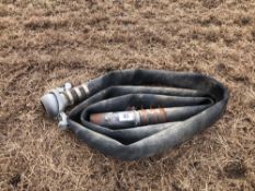 4" lay flat hose, various length