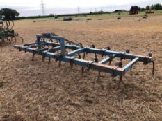 Pigtail cultivator, 4m fixed, linkage mounted