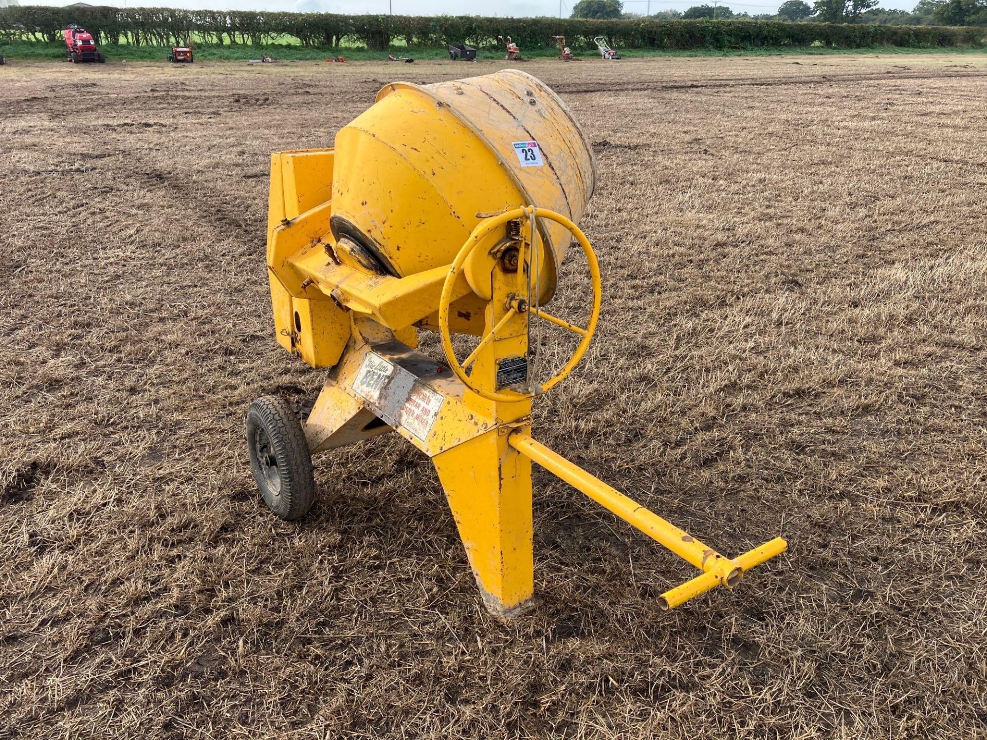 1977 The Little Benford petrol cement mixer