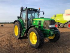 2011 John Deere 6630 Premium 40Kph AutoQuad 4wd tractor with front and cab suspension, 3 manual spoo