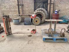 2No. Metal Attachments, Weighing Scales Etc. - (Lincolnshire)