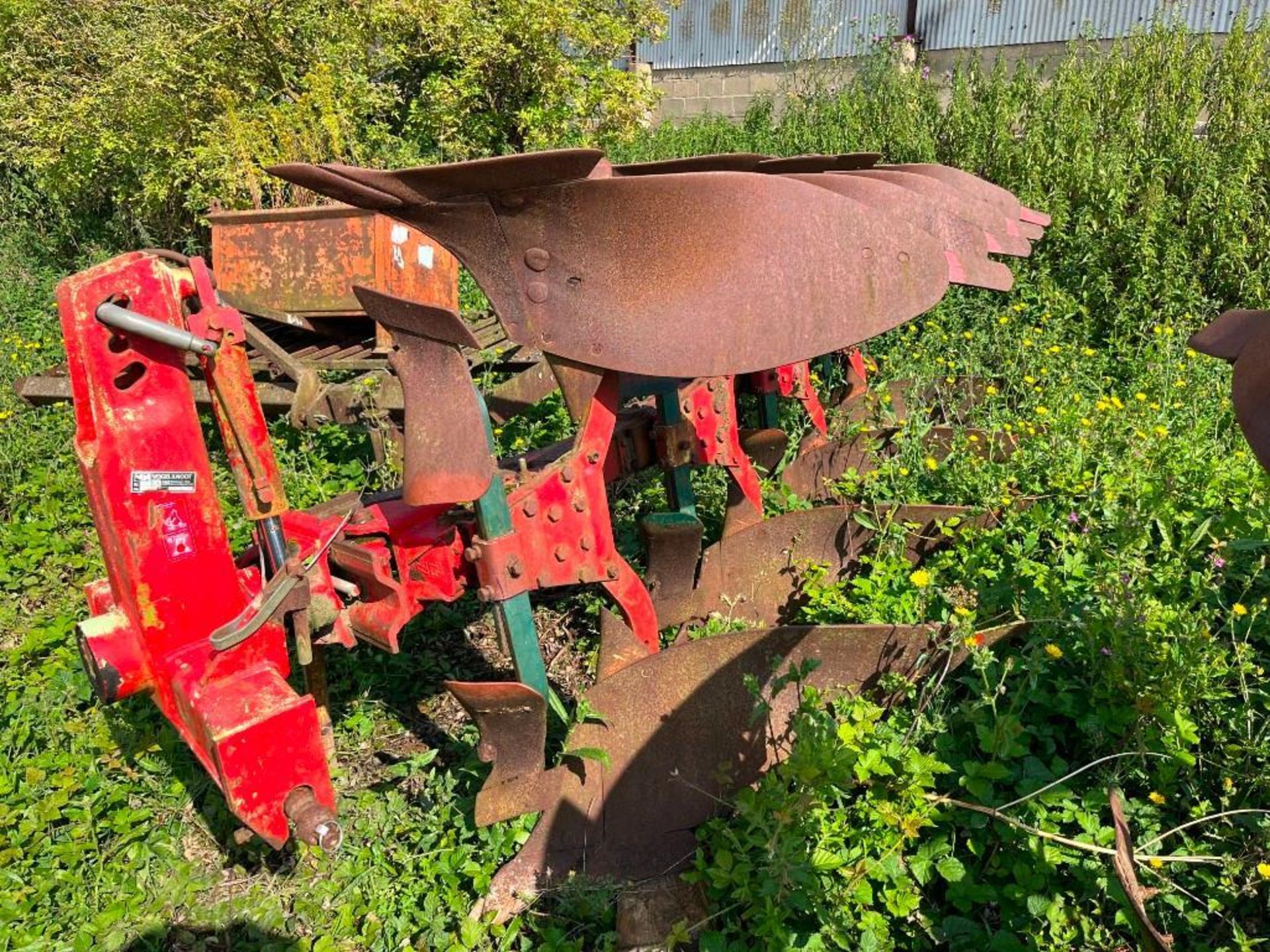 1998 Vogel & Noot 4 Furrow Reversible Plough - (Norfolk)