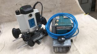 Erauber 1650 Watt 1/2" Router and Makita Belt Sander - (Norfolk)