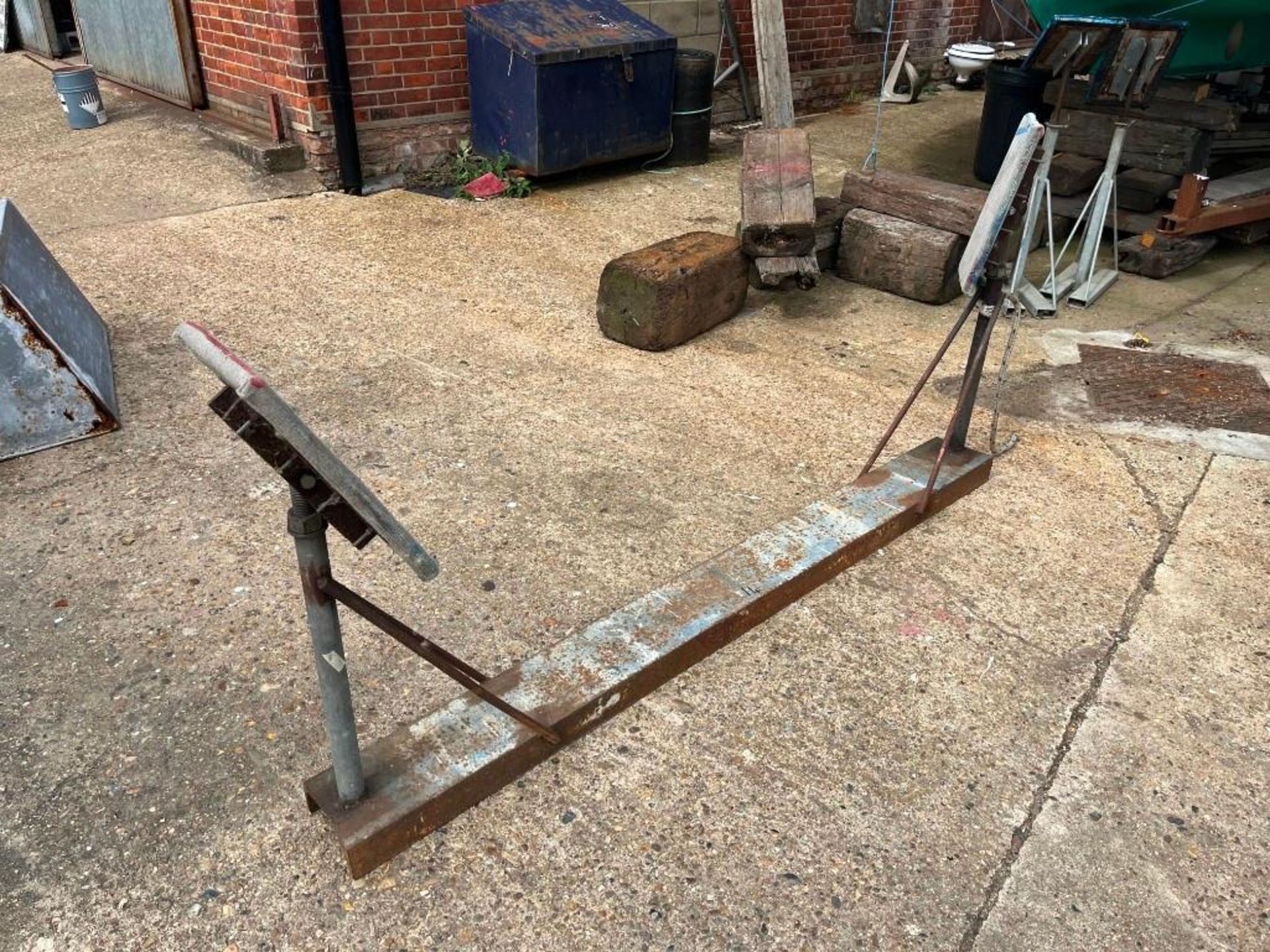 Single Cross Bar Boat Support 2.0m x 0.8m High - (Norfolk)