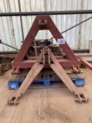 Weight Frame C/W 17No. 35KG Wafer Weights - (Lincolnshire)