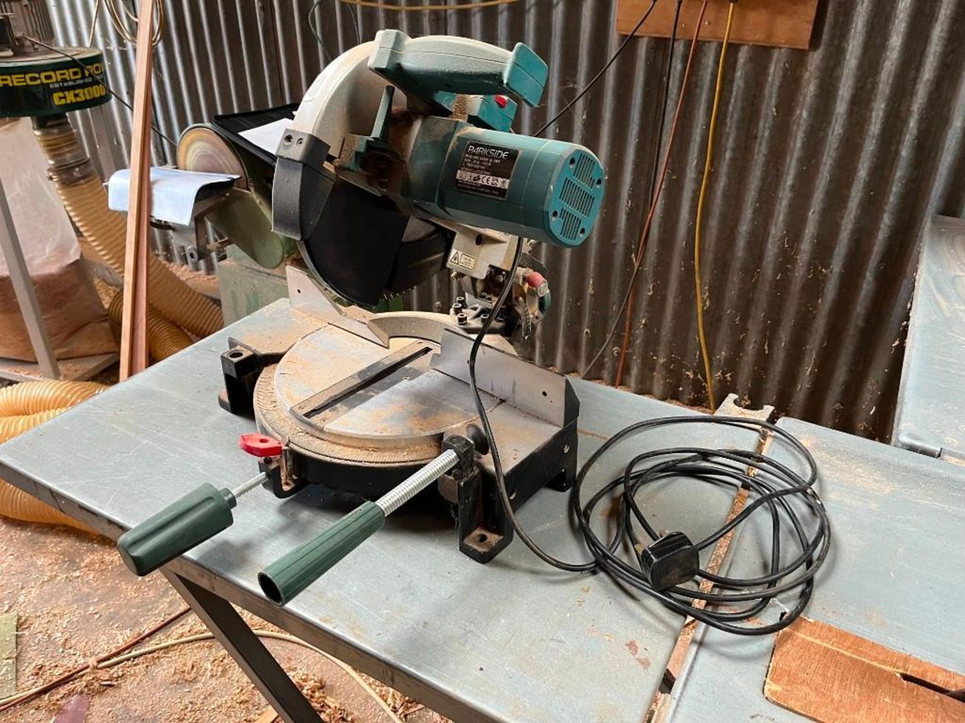 Parkside PKGS 1450 Bench Mounted Mitre Saw - (Norfolk)