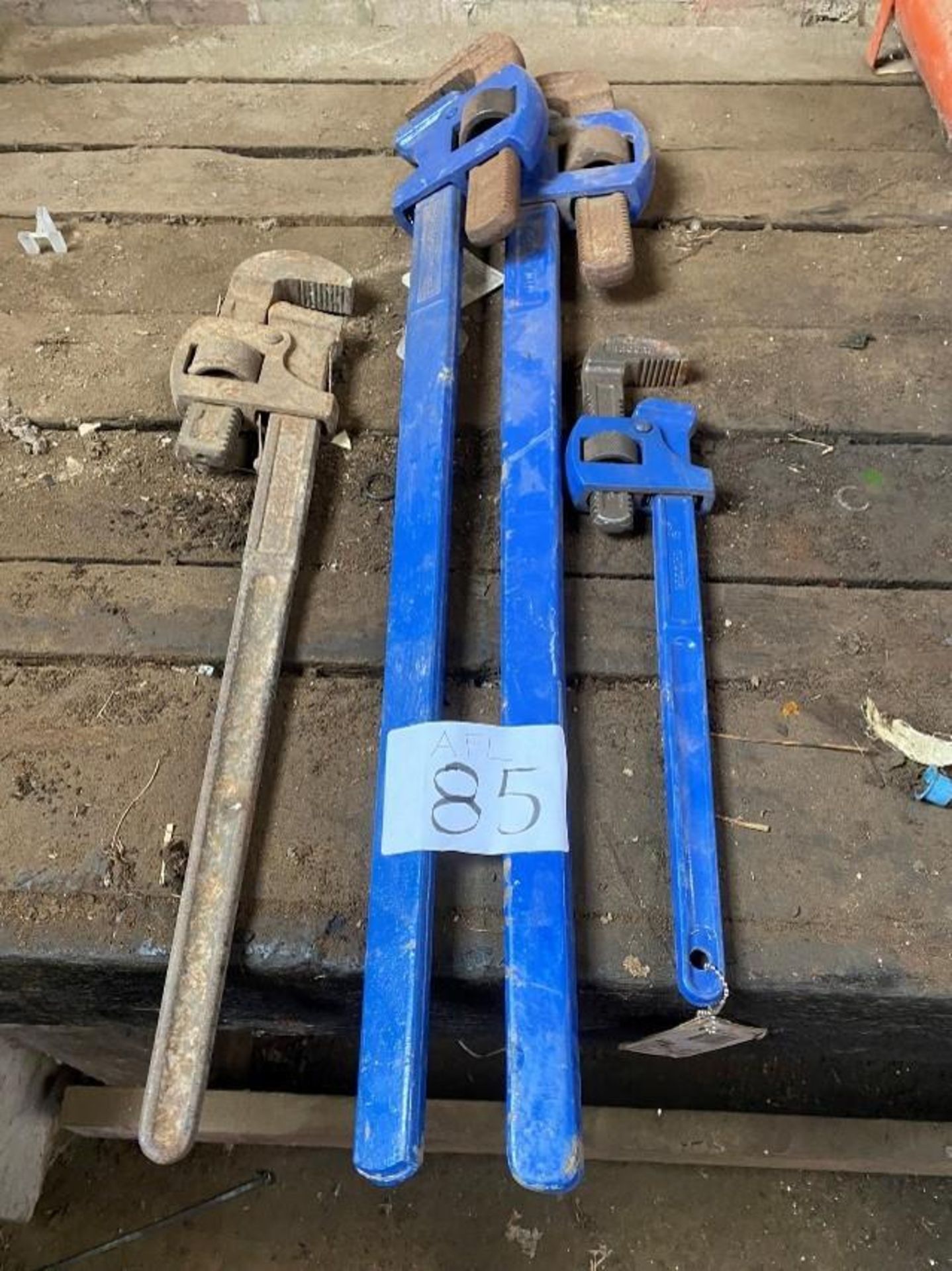 4No. Adjustable Spanners - (Lincolnshire)