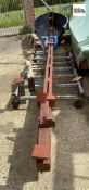 Kingsley Farrington Boatbuilder Wheeled 2.44m x 1.15m Boat Cradle - (Norfolk)