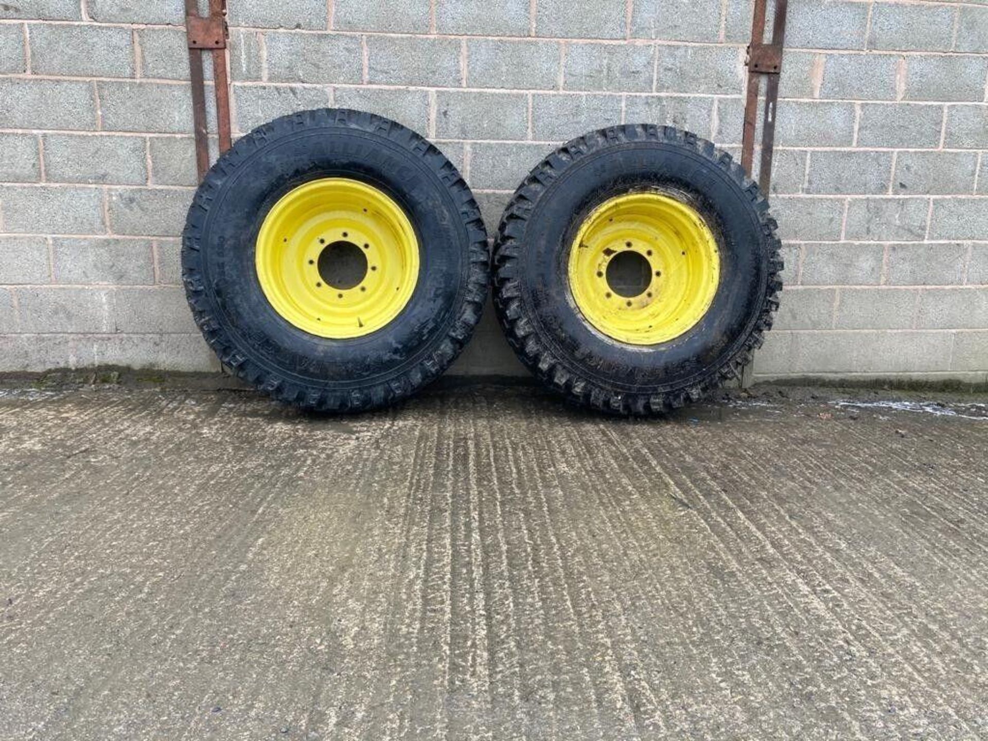 Set of 480/80R38 & 440/80R24 Alliance Tyres & Wheels - (Shropshire) - Image 3 of 5