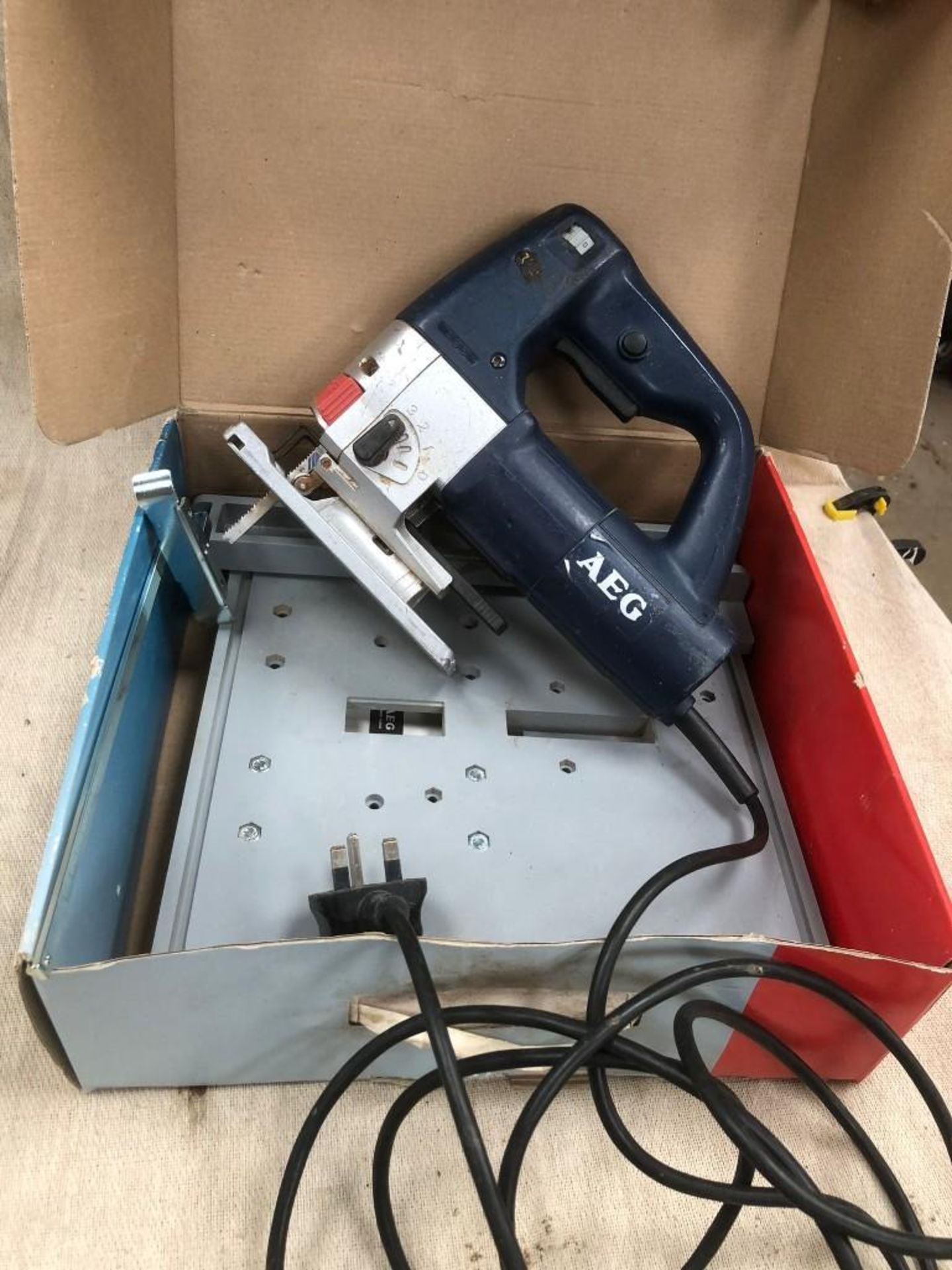 Einhall Hand Held Plunge Saw and Hitachi CR13V2 Reciprocating Saw and AEG Jigsaw - (Norfolk) - Image 5 of 6