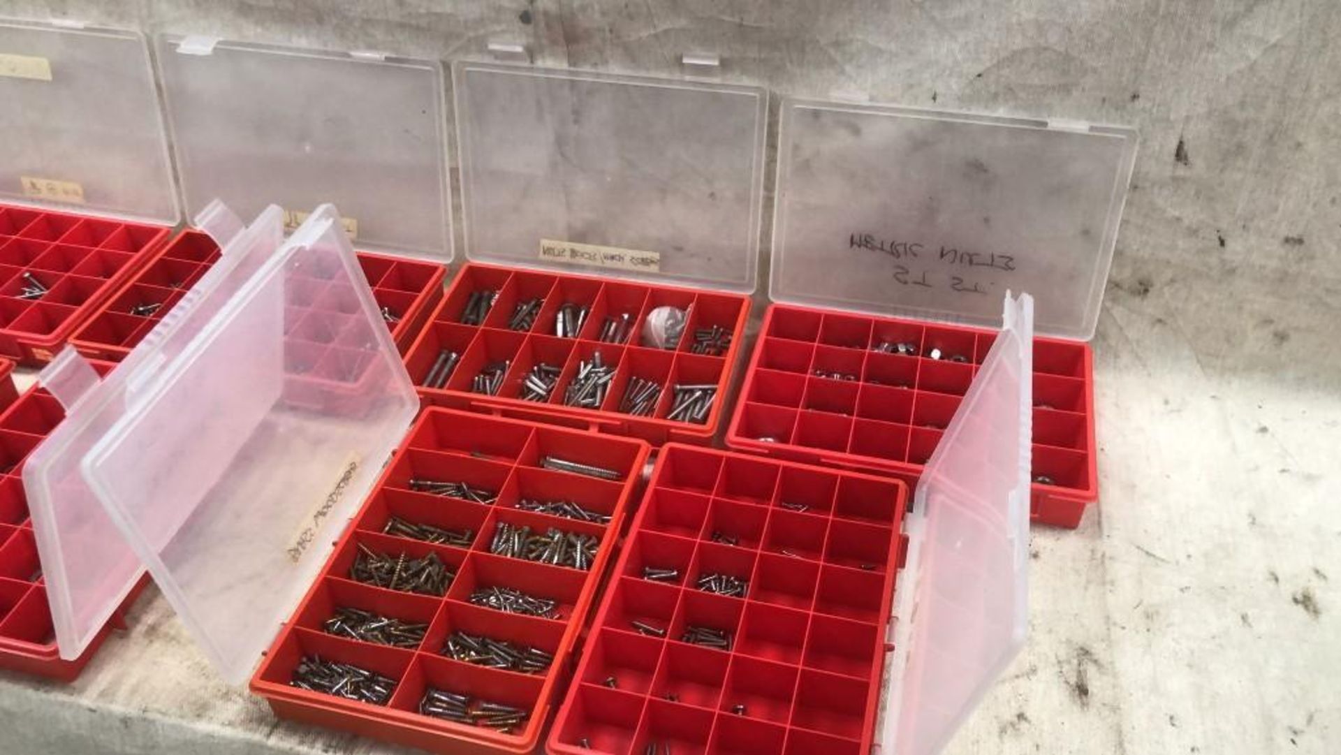 Qty Stainless Steel and Brass Nuts, Bolts, Washers and Screws in Plastic Cases - (Norfolk) - Image 2 of 2