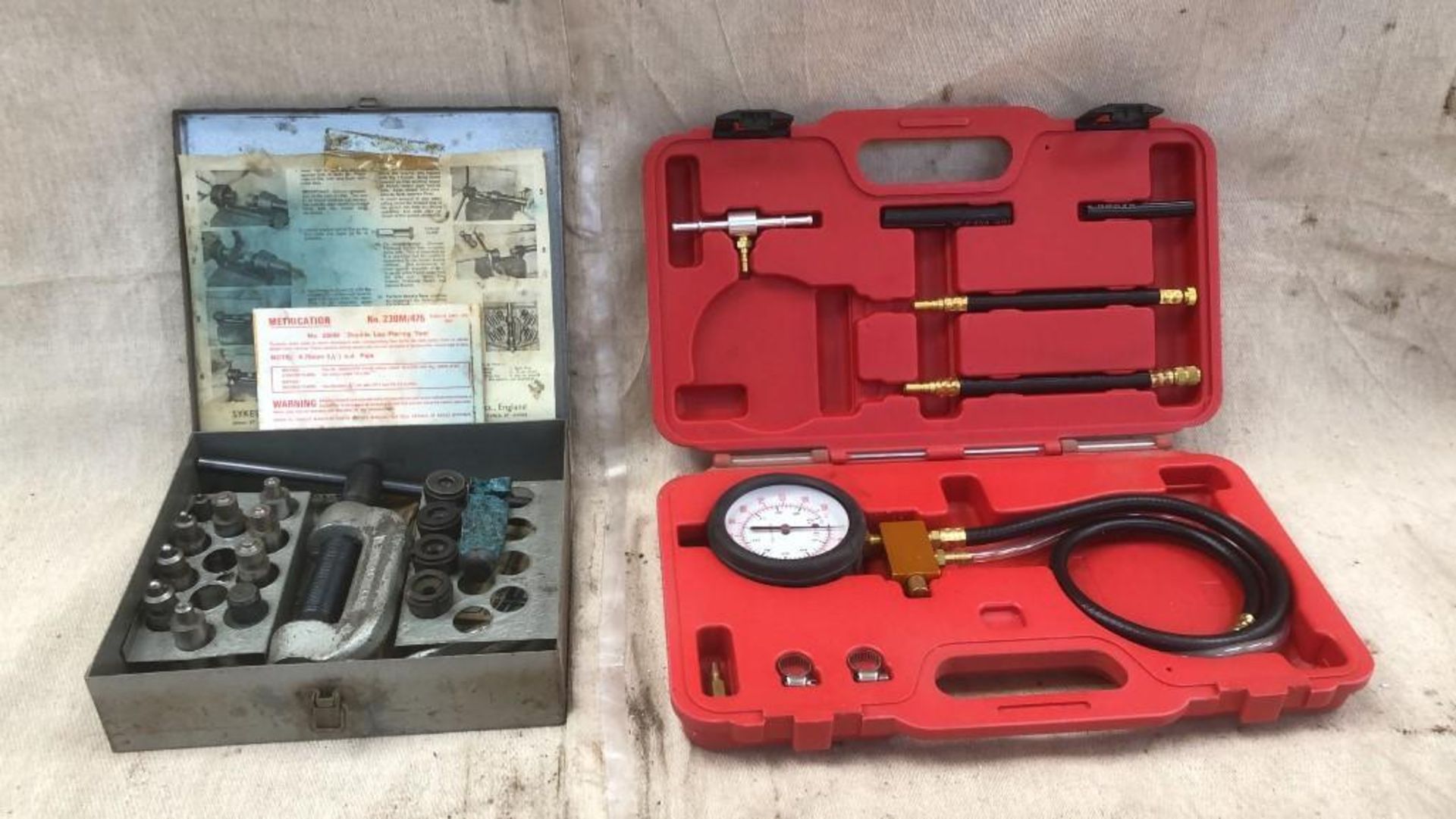 Imperial Brake Pipe Flaring Tool and Fuel Injection Pressure Tester - (Norfolk)