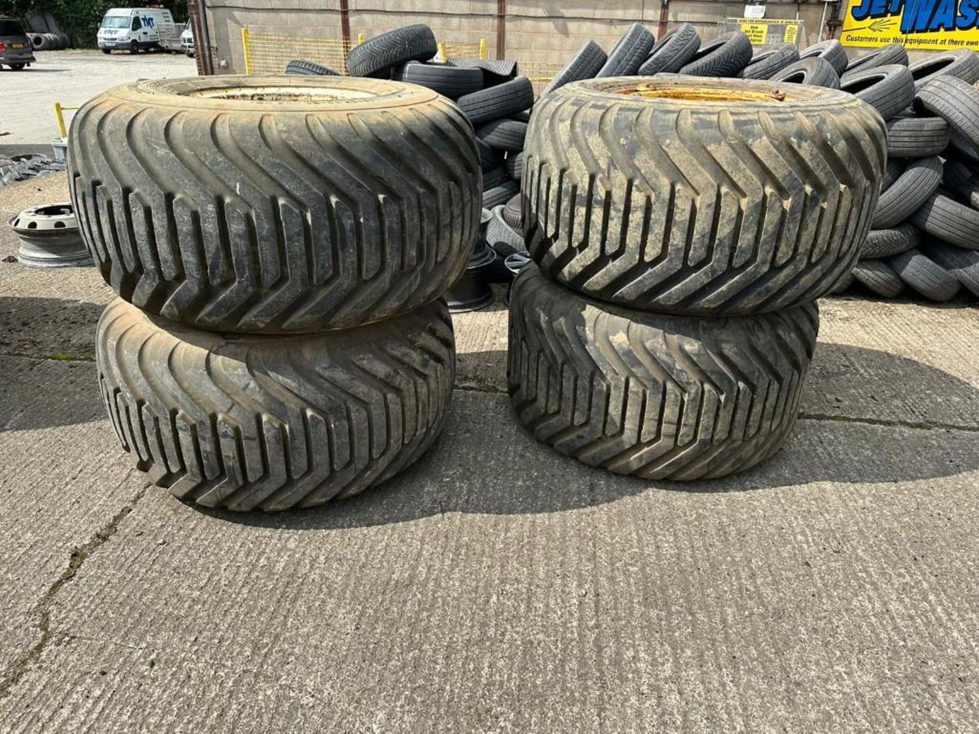 Set of 48X25.00-20 Alliance Tyres on 10 Stud Wheels - (Shropshire) - Image 2 of 2