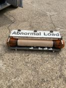 Abnormal Load Escort Sign - (Norfolk)
