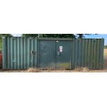 Chemical Store Shipping Container 7.4m x 2.44m x 2.42m - (Norfolk)