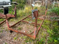 Kingsley Farrington Boatbuilders Wheeled 2.75m x 1.15m Boat Cradle - (Norfolk)