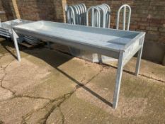 Ritchie Double Basin 8ft Freestanding Field Trough - (Cambridgeshire)